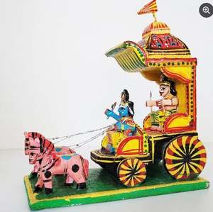 Arjun Rath en bois par Theperfectbazaar, fabriqué en Inde - Product Image 4