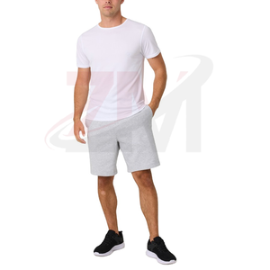 Pantalones Cortos Casuales de Verano para Hombre, 100% Algodón, Estilo Urbano, Color Liso, Transpirables, con Cierre de Cordón y Bolsillos Laterales, Personalizables - Product Image 3