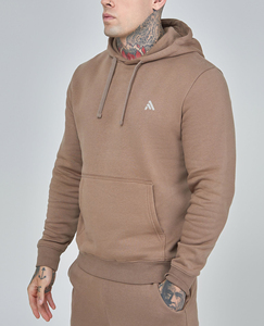 Vente en gros de sweats à capuche surdimensionnés de luxe pour hommes, personnalisables, 100% coton lourd 500 g/m², avec logo couleur personnalisé, et ensembles de survêtements pour hommes - Product Image 2