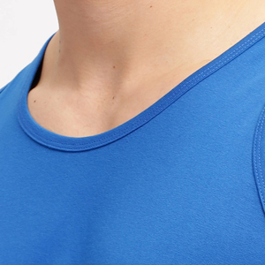 Men's Latest Fashionable round Neck Pullover Casual Striped Tank Top Sleeveless with Quick Dry Feature - Product Image 6