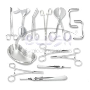 Stainless Steel Gynecological Surgical Instrument Set OEM ODM Serviced Customizable Reusable CE Certified By <b>Blush</b> Surgical - Product Image 1