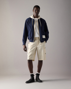 Blouson Bomber Personnalisable Entièrement Chauffant Bleu Skylark avec Fermeture Éclair, Capuche Hiver, Streetwear Printemps, Veste à Capuche Coupe-Vent d'Extérieur avec Logo - Product Image 5