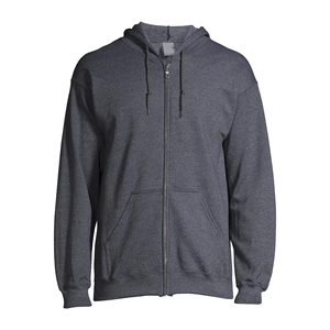 Sudaderas con capucha extragrandes con cremallera completa, 100% algodón, para hombre, corte ajustado, elegantes, de color sólido, sudaderas premium para hombre con bolsillos de BD - Product Image 1
