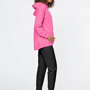 Conjunto de Sudadera con Capucha y Pantalones Cortos para Mujer de Calidad Premium, Servicio OEM, Diseño ODM, Logotipo Impreso en el Conjunto, Conjunto de Sudadera con Capucha a la Moda - Product Image 5