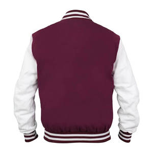 Veste universitaire pour homme, col montant, coupe-vent, respirante, hiver, haute qualité, personnalisable, prix abordable - Product Image 3