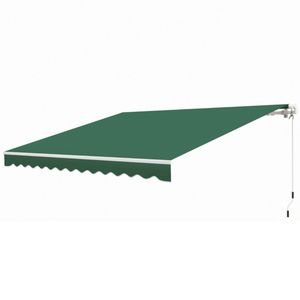 Tenda da Sole Retrattile in Lega di Alluminio per Patio, Larghezza Massima 6m, Finitura Rivestita in PVC, Estensibile per Uso Residenziale, Illuminazione LED - Product Image 2
