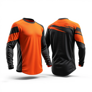 Jersey de Montaña Sublimado Personalizado de Alta Calidad en Tallas Grandes, Transpirable, para Motociclismo, Motocross, Ropa Deportiva - Product Image 1