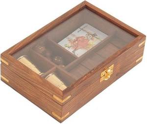 Eco Friendly Handmade Wooden <b>Dice</b> And Dominoes Entertainment Toy <b>Set</b> For Children And Adults - Product Image 1