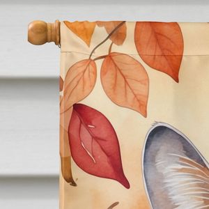 ธงประดับเสาระเบียงขนาดใหญ่ลายใบไม้สำหรับแมวซาฟารีตกไม้แขวนผนังหลากสีสำหรับแขวนผนังบ้านโพลีเอสเตอร์ขนาดฤดูใบไม้ร่วงหลากสี - Product Image 3