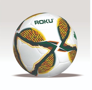 Ballon de football d'entraînement personnalisable de haute qualité pour adultes Style classique OEM ODM Logo imprimé en cuir PU Matériau en caoutchouc léger - Product Image 4