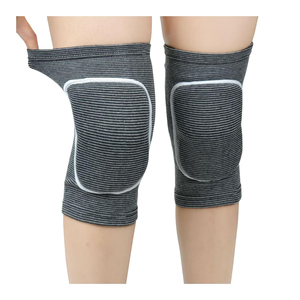 Genouillères de volley-ball personnalisées pour femmes, rembourrage épais en mousse lourde, matériau en polyester respirant, protection complète - Product Image 5