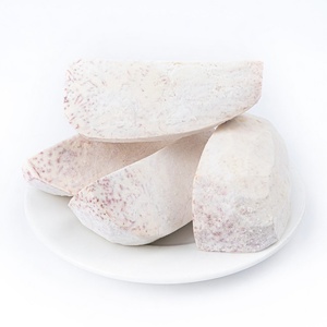 Taro Congelé IQF Premium en Dés, Morceaux et Bâtonnets, à Veines Violettes, pour Aliments Surgelés, Thé au Lait et Restauration - Product Image 1