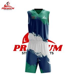 Ensembles d'uniformes de basketball personnalisés respirants de haute qualité par sublimation, grandes tailles, maillots de sport anti-humidité pour hommes et femmes - Product Image 5