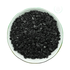 Charbon actif granulaire de coque de noix de coco industriel fabriqué en Inde pour la filtration des aliments et des boissons, adsorption haute performance - Product Image 1