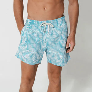 Shorts de Baño Deportivos para Hombre al por Mayor, 100% Poliéster, Estilo Sólido, Logotipo Personalizado, Transpirables, Precio Económico - Product Image 1