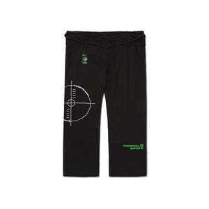 Kimono de BJJ Brésilien Noir de Haute Qualité, Ensemble Uniforme d'Arts Martiaux 100% Coton Respirant Coupe Ample Shoyorol 440g, Logo Personnalisé - Product Image 6