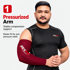 Manchon de coude en néoprène en gros pour clubs de fitness, marques d'haltérophilie et fournisseurs d'équipements sportifs - Product Image 1