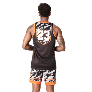Uniforme de Baloncesto Sublimado Personalizado a Precio de Fábrica al por Mayor, Uniforme de Baloncesto Sublimado Completo de Alta Calidad, Kit de Entrenamiento para Equipos - Product Image 2