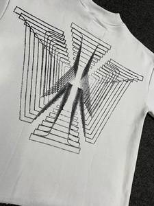 T-shirt Homme Col Rond Manches Courtes Coupe Ample Qualité Premium 250g Entièrement Personnalisable Impression Sérigraphique Sans Effet Pelliculé Infroissable - Product Image 2