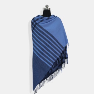 Manta de cachemira 100% mongola a cuadros 130*170cm - Product Image 3