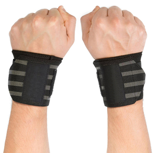 สายรัดข้อมือยกน้ำหนักแบบปรับได้ สายรัดข้อมือเพาเวอร์ลิฟติ้ง อุปกรณ์ฟิตเนส น้ำหนักเบา คุณภาพสูง - Product Image 5