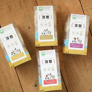 [EJ International] Gaeppeong Organic Bone Shape Rice Puff Dog Purple Sweet Potato Additive-Free - Product Image 1