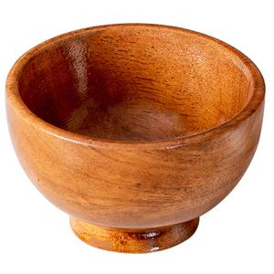 Cuenco para servir de madera de Acacia Natural pura 100%, cuenco desechable de alta calidad para ensalada de frutas, cuenco para platos calientes, tendencia para uso en restaurantes de Hotel - Product Image 3
