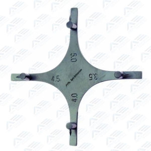 Posicionador de Instrumentos Dentales, Calibrador Boone, Calibrador de Altura Dental de Acero Inoxidable de Alta Calidad, Equipos Dentales - Product Image 3