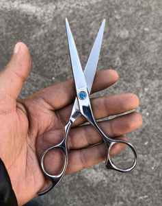 Professional Salon Barber Stainless Steel Straight Beauty Hair Cutting Scissors 6'' with Sharp Blades Easy to Grip For Long Time - Product Image 5