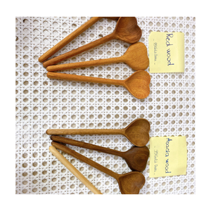 99 Gold Data Mini Cuillère en bois biodégradable et sans BPA, respectueuse de la chaleur et recyclable, écologique et design vintage - Product Image 6