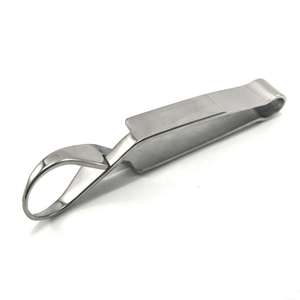 Stainless Steel Schaedel Bulldog Towel Forceps 9cm Manual Surgical <b>Instrument</b> CE Certified Reusable OEM - Product Image 1