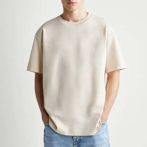 Camisetas Oversize de Algodón 100% Ecológico para Hombre, Estilo Boxy con Hombros Caídos, Color Liso, Venta al por Mayor, las Más Vendidas de RAPID SPORTS - Product Image 1