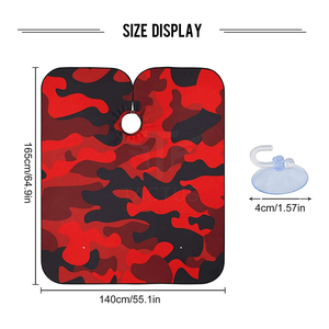 เสื้อคลุมสำหรับแต่งผมทำจากวัสดุทนนานเสื้อคลุมตัดผม - Product Image 3