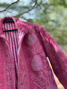Atractiva Chaqueta Larga Suzani Bordada a Mano para Mujer, Estilo Bohemio, Gitano, Crewel, para Primavera, Festivales, Regalo Especial - Product Image 5
