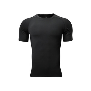 <b>Men's</b> <b>Compression</b> Rash Guard-High Quality Breathable Durable Fabric Customizable Options Quick Dry Eco-Friendly Fitness Wear - Product Image 2
