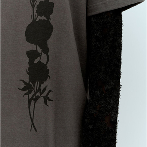 เสื้อยืดผู้ชายสั่งทำพิเศษ สไตล์ไฮสตรีท สองชั้น ผ้าฝ้าย 100% พิมพ์โลโก้ตามสั่ง แขนยาว คุณภาพสูง - Product Image 5