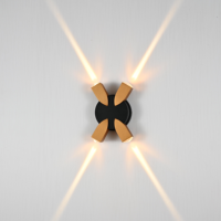 Lampe murale extérieure créative de haute qualité IP65, 2W 3W 4W 5W 6W 8W, éclairage mural LED pour la maison