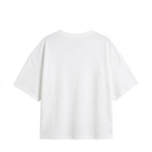 Camiseta Corta Informal para Mujer, Cuello Redondo, Manga Corta, Ropa Básica de Fabricante - Product Image 2