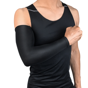 Manchon de compression respirant en soie glacée pour le sport, protection solaire, cyclisme, course à pied, antidérapant, été - Product Image 2