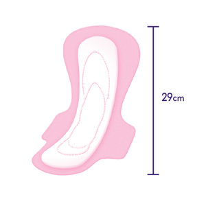 Sanita suave y para relajarse noche ala 29cm (8Pcs) precio al por mayor servilleta sanitaria - Product Image 4