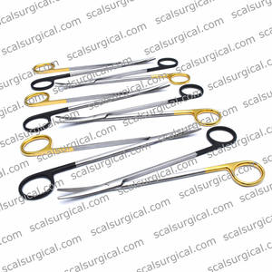 Metzenbaum TC Supercut Delicate Nasal Scissors 18cm German Stainless Steel Surgical Instrument for ENT <b>Plastic</b> Surgery - Product Image 3