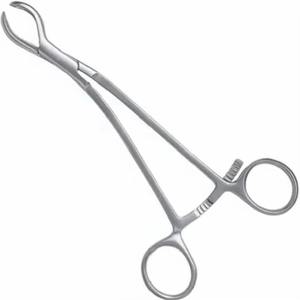 คีมจับกระดูกสะบ้าหัวเข่าทำจากเหล็กกล้าไร้สนิม มีจำหน่ายในรูปแบบต่างๆ สำหรับเครื่องมือศัลยกรรมกระดูกสัตว์ทั่วไป ออกแบบมาเพื่อการผ่าตัด - Product Image 1
