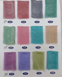 Tissu doux uni de deux tonnes, largeur 44, 20 mètres, idéal pour les tenues traditionnelles, Kurti, Saree, double teinte, matière lisse pour les costumes traditionnels - Product Image 6