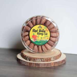 Noix de cajou salées certifiées ISO, bio, torréfiées, W180, boîte cadeau gourmet 163g, durée de conservation de 12 mois, Dong Phu, vente en gros au Vietnam - Product Image 2