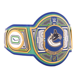 Cinturón de Campeonato Personalizado Ecológico para Hombre, Estilo Vancouver Canucks Legacy, Cintura Alta, Forro de Cuero, Estilo Lucha Libre Profesional - Product Image 2