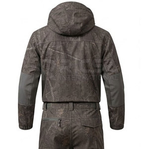 Combinaison de chasse imperméable pour l'hiver, veste et pantalon de pluie pour l'extérieur, respirante, résistante au vent, équipement de protection pour la randonnée, le camping, la forêt, les voyages - Product Image 5