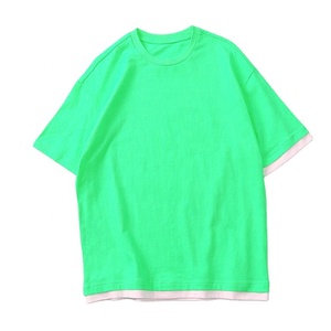 เสื้อยืดคอตตอน 100% ไซส์ใหญ่พิเศษสำหรับผู้ชาย สกรีนโลโก้ได้ตามต้องการ ขายดี - Product Image 2