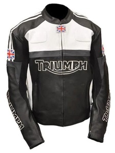 <b>Men</b> <b>Leather</b> Racing Motorcycle <b>Jacket</b> Genuine <b>Leather</b> Biker <b>Jacket</b> Wholesale - Product Image 1
