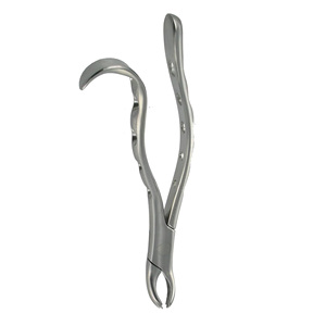 Nuevo diseño Mango Fácil Agarre Dental Fórceps de extracción de dientes orales Calidad extrema Los mejores juegos de fórceps dentales Acero inoxidable - Product Image 6