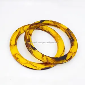 Mango de embrague de resina para mujer moderno y elegante con color azul cielo Diseño simple para eventos y mujeres de moda Estilo de lujo - Product Image 6